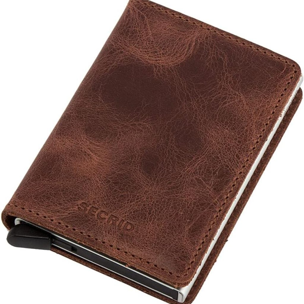 Luxury MultiFunctional Wallet For Men  Vintage Leather 12 Card Capacity
